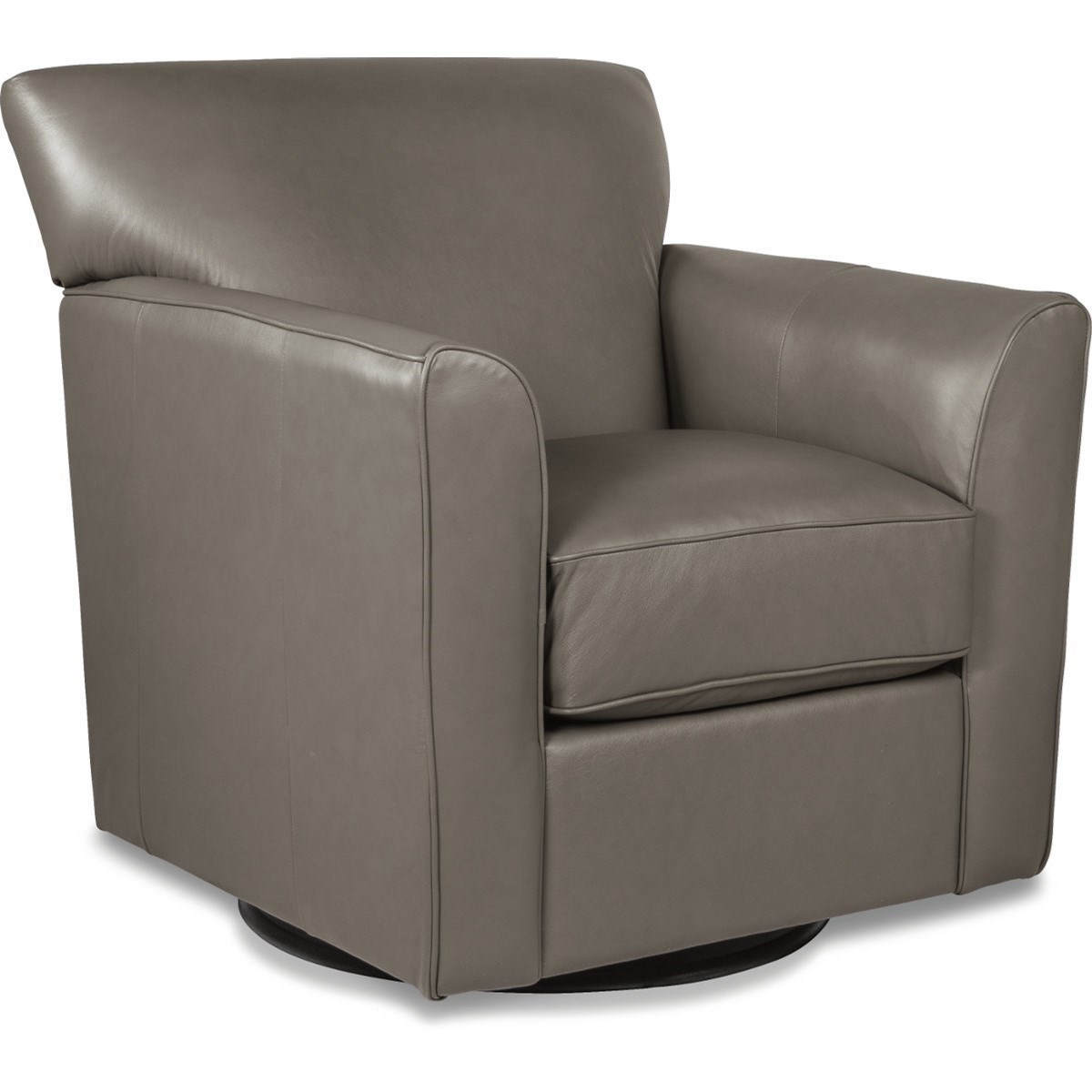 La Z Boy Chairs Allegra Swivel Glider with Flared Arms Novello